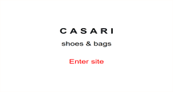 Desktop Screenshot of casari-shoes-bags.be